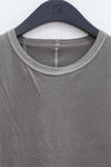 BORIS BIDJAN SABERI Short Sleeve T-Shirt TS ONE PIECE RF F035 Charcoal Gray 3 PBBS21